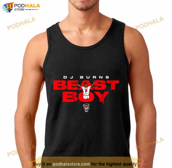 Nc State Basketball Dj Burns Beast Boy T Shirt