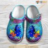 Nemo And Dory Fish Blue Sea Pattern Graphic Cartoon Crocs Clog Shoes