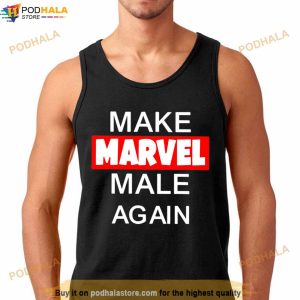 Nerdrotic Make Marvel Male Again T Shirt 3