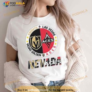 Nevada Sport Teams Vegas Golden Knights And Las Vegas Aces Shirt 3