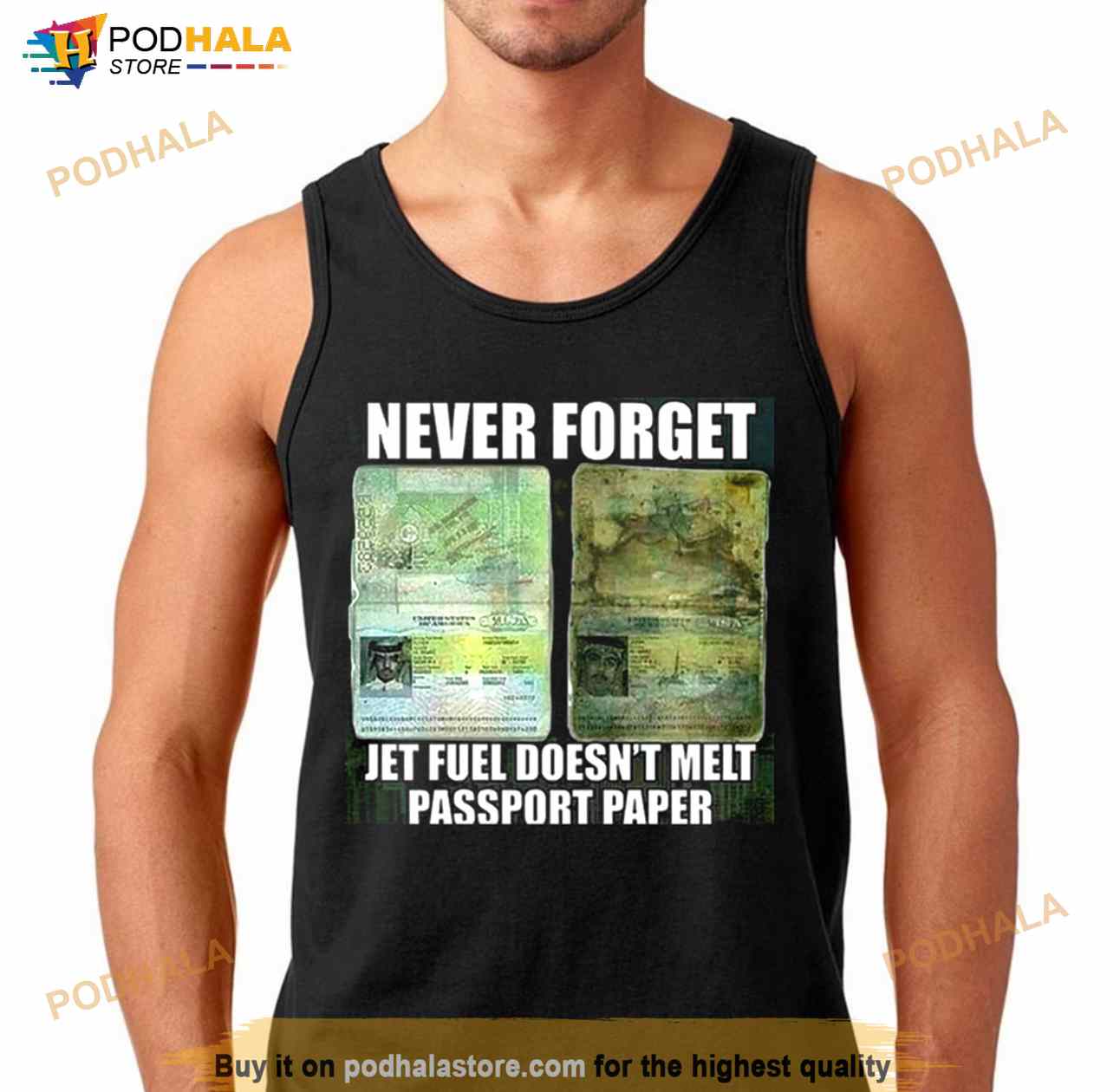 Never forget jet fuel doén’t melt passport paper Shirt Never forget jet fuel doén’t melt passport paper Shirt