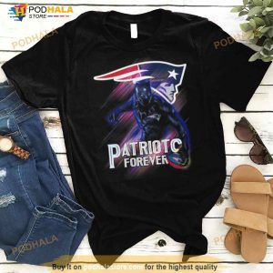 New England Patriots Black Panther 2023 Shirt