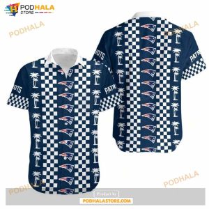 New England Patriots Coconut Trees Hawaii Shirt Summer Collectionsl