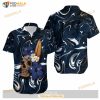 New England Patriots Skull And Hibiscus Flower NFL Gift For Fan Hawaiian Shirt
