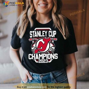 New Jersey Devils Stanley Cup Champions 2023 T Shirt 3