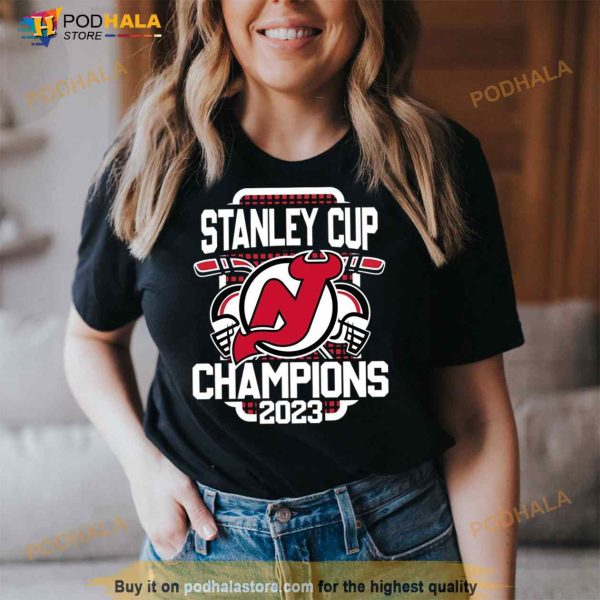 New Jersey Devils Stanley Cup Champions 2023 T Shirt