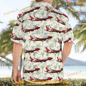 New South Wales Rural Fire Service Boeing 737 Large Aerial Tanker Aloha Hawaiian Shirt 2