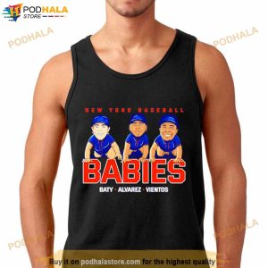 New York Baseball Babies Baty Alvarez Vientos Shirt 2