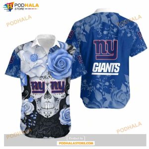 New York Giants Hawaiian Aloha Shirt Gift - Bring Your Ideas