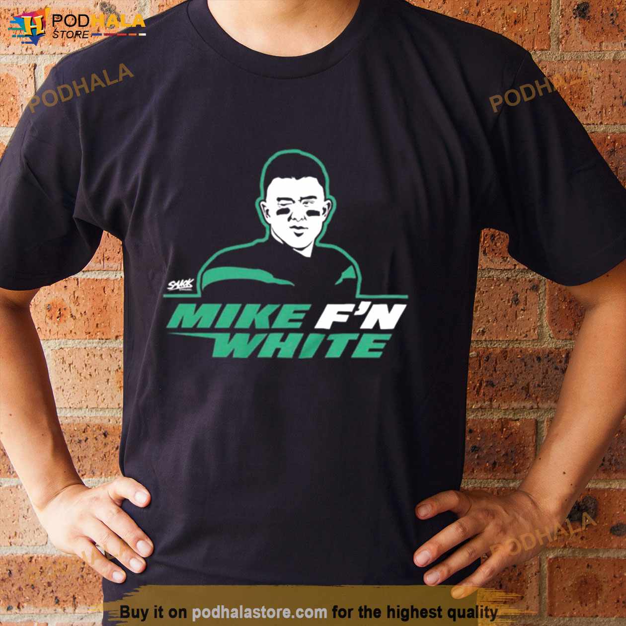 New York Jets Mike F'n White T Shirt - Bring Your Ideas, Thoughts And  Imaginations Into Reality Today