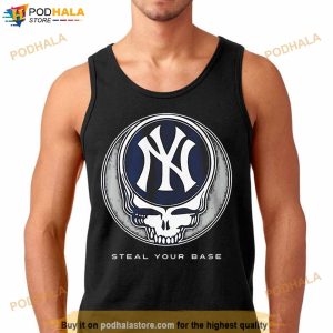 New York Yankees Grateful Dead Steal Your Base Shirt 2