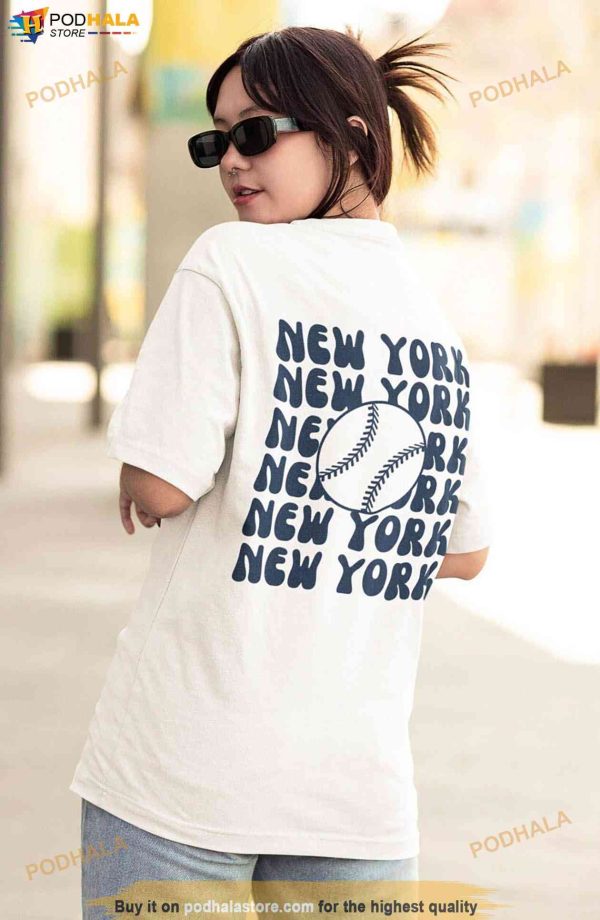 New York Yankees Shirt, Women Yankees TShirt, Gifts For Yankees Fans