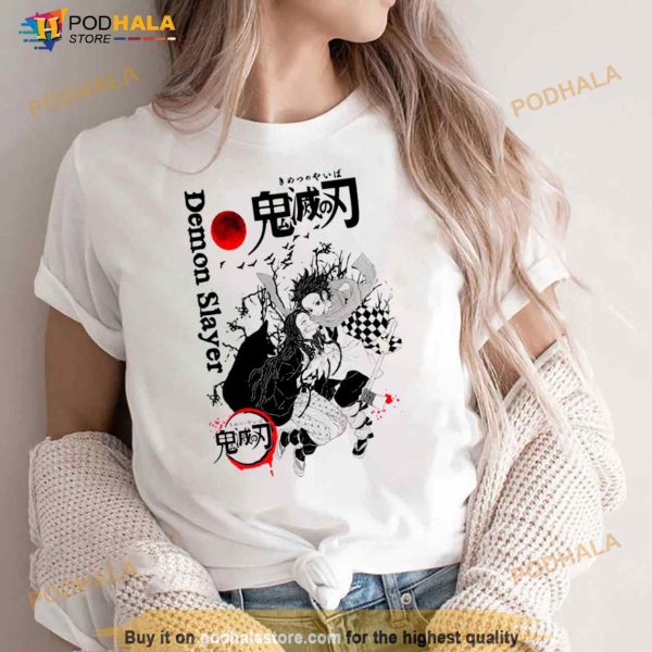 Nezuko Tanjiro Demon Slayer Anime Shirt