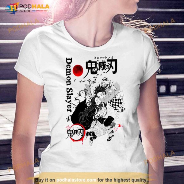 Nezuko Tanjiro Demon Slayer Anime Shirt