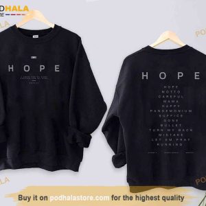Nf Hope Tracklist Hoodie Nf Hope Shirt For Fans 2