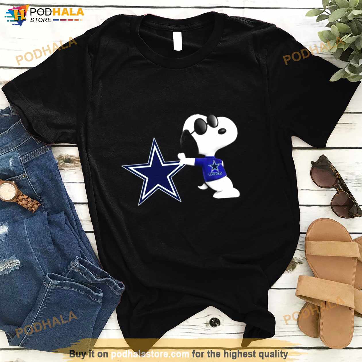 Vintage Snoopy NFL Dallas Cowboys T Shirt / Garment Graphics