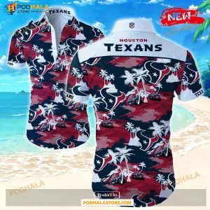 NFL Houston Texans Tropical Summer Hawaiian Shirt, Tropical Shirt for Women Men