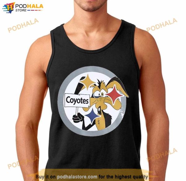 NFL Pittsburgh Steelers Wile E. Coyote T Shirt