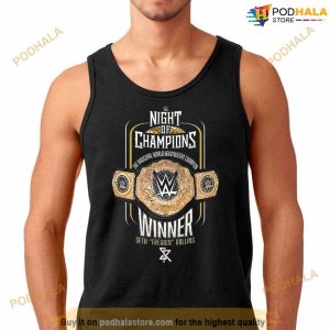 Night Of Champions The Inaugural World Heavyweight Champion Winner Seth Freakin Rollins Shirt 2