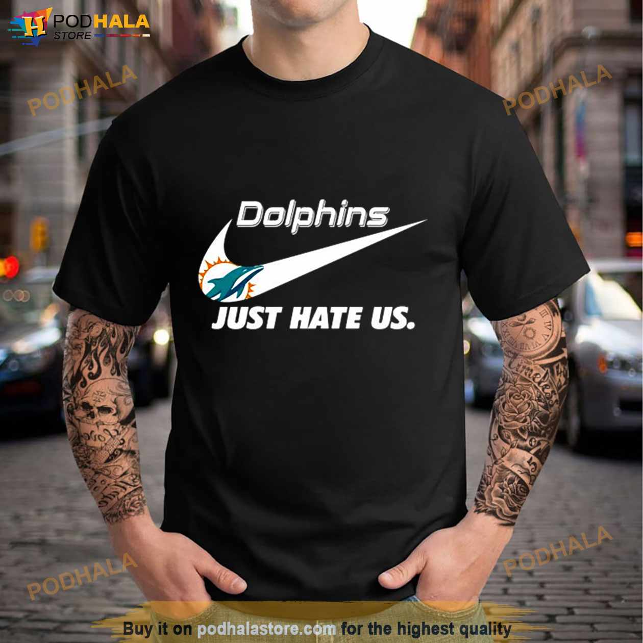 Nike Miami Dolphins Hate Us Shirt - Bring Your Ideas, Thoughts And
