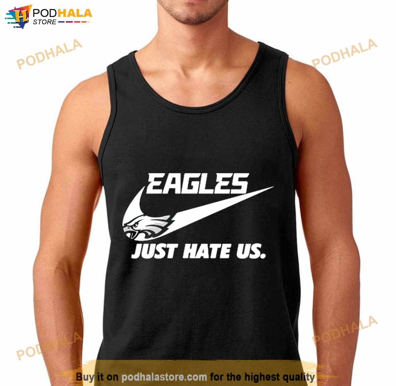 Nike Philadelphia Eagles Just Hate Us Shirt - Bring Your Ideas