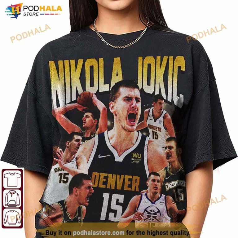 Vintage Nikola Jokic Shirt, Nikola Jokic Back2back MVP Shirt Bring