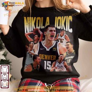 Nikola Jokic 90s Vintage Nikola Jokic Bootleg Shirt Nikola Jokic Merch 2
