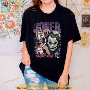 Nikola Jokic The Joker Shirt, Basketball 90s Classic Tshirt