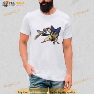 Ninja Felyne Monster Hunter Rise Shirt 3