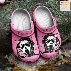 No You Hand Up Scream Clog Ghostface Classic Crocs Clog Shoes