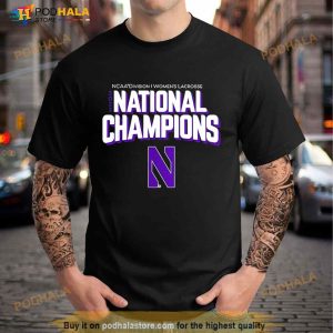 Northwestern Wildcats 2023 Ncaa Women's Lacrosse National Champions T Shirt 1