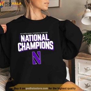 Northwestern Wildcats 2023 Ncaa Women's Lacrosse National Champions T Shirt 2