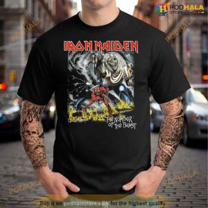 Number of the Beast American Football Shirt - Iron Maiden Store