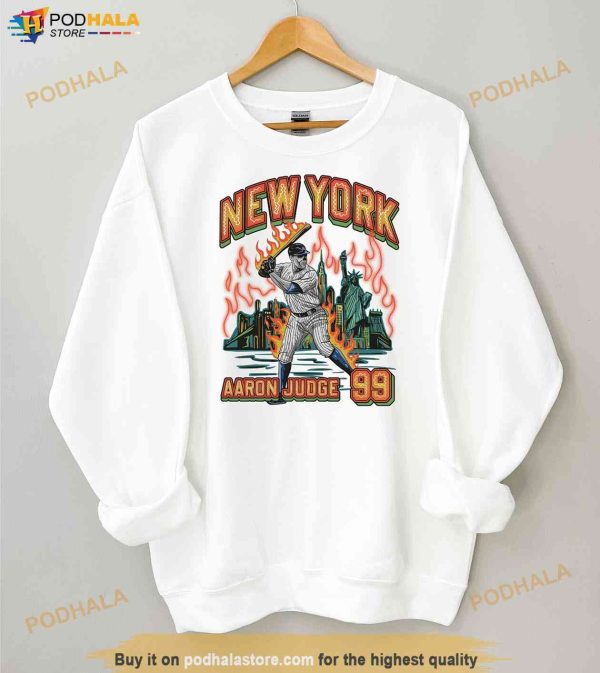 NYY Aaron Judge Sweatshirt, All Rise #99 Shirt, Homerun King Sweatshirt