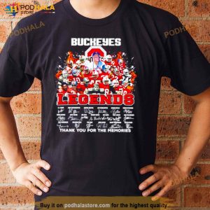 Ohio State Buckeyes Legends Team Signatures Shirt 2