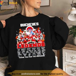 Ohio State Buckeyes Legends Team Signatures Shirt 3