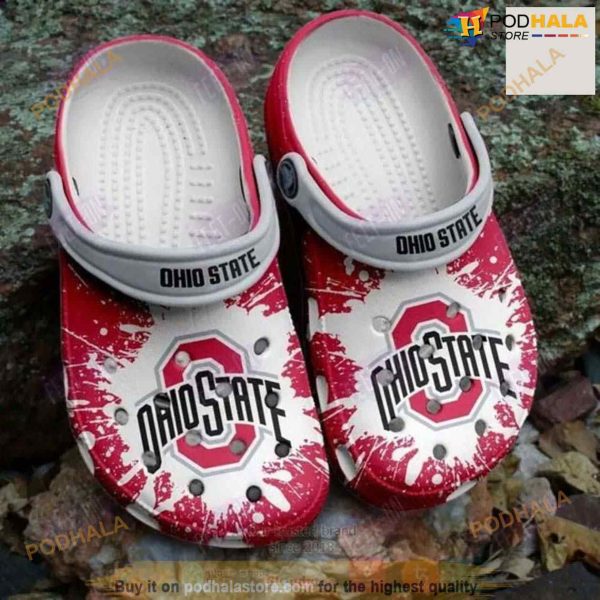 Ohio State Buckeyes Ncaa Crocs Clog Shoes For Men Women