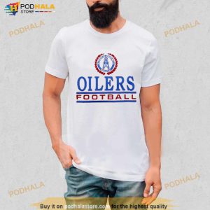 Oilers Football Crest Shirt 3