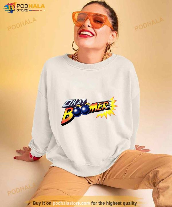 Okay Bomber Man Logo Game Shirt