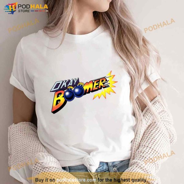 Okay Bomber Man Logo Game Shirt