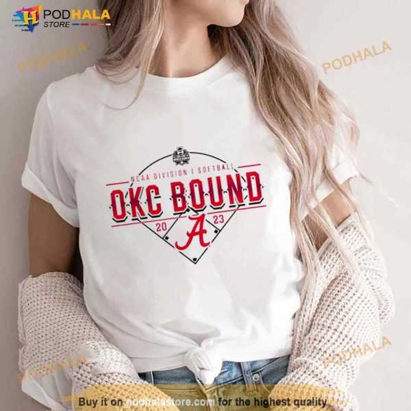 OKC Boun 2023 NCAA Division Softball Alabama Crimson Tide Shirt