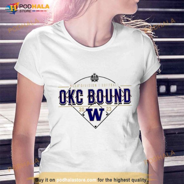 OKC Boun 2023 NCAA Division Softball Washington Huskies Shirt