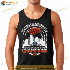 Oklahoma State Cowgirls 2023 Stillwater Super Regional Champions Shirt 3