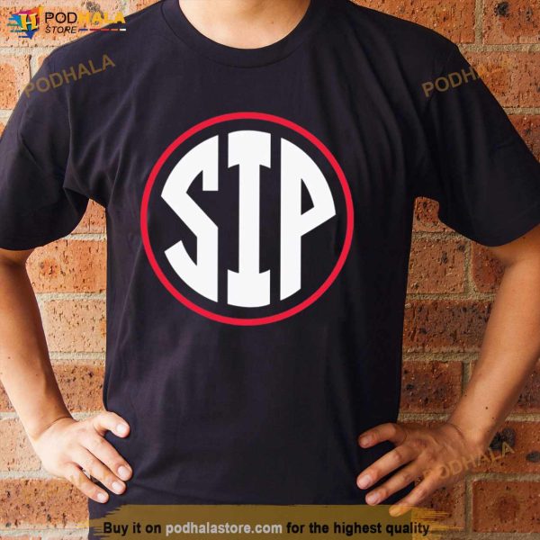Ole Miss Rebels Sip Circle Logo Shirt