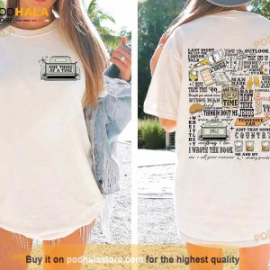 One Thing At A Time Morgan Wallen Shirt For Women Men Fans