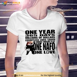 One Year 365 Days Millions Of Dollars Countless Shirt