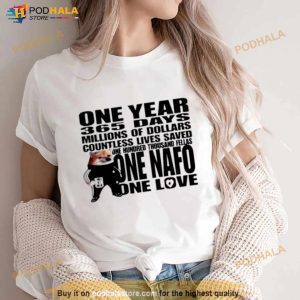 One Year 365 Days Millions Of Dollars Countless Shirt 2