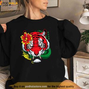 Oriental Tiger Juneteenth Melanin Pride African American Shirt 2