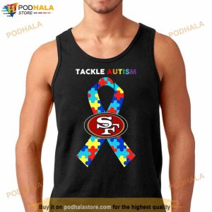 Original San Francisco 49ers Tackle Autism Awareness Sweatshirt 2
