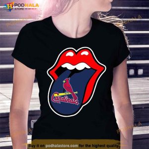 Original St Louis Cardinals The Rolling Stones Logo Sweatshirt 2